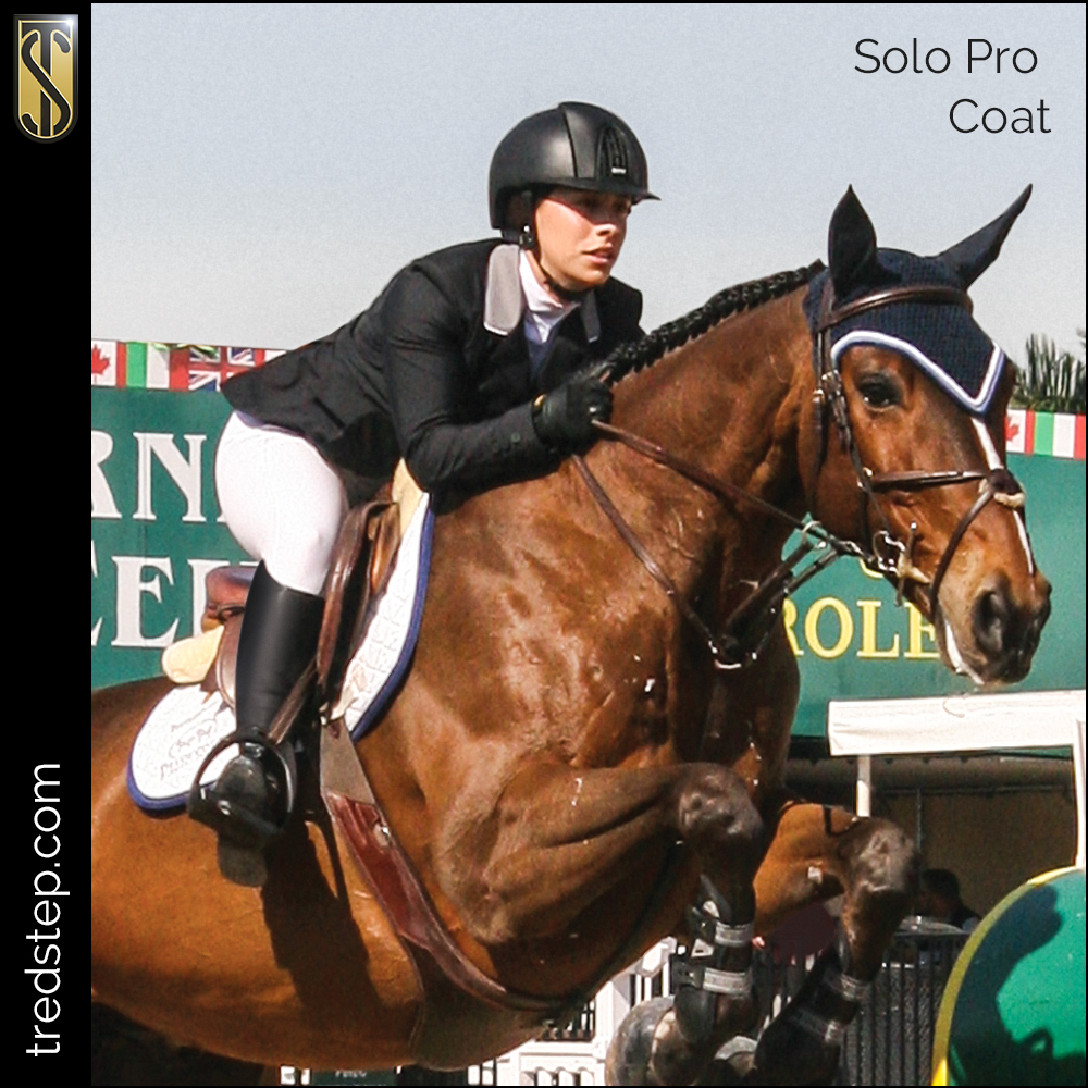 Solo Pro Coat Navy (Limited sizes available) | Tredstep Ireland | America |  Equestrian Sports Clothing