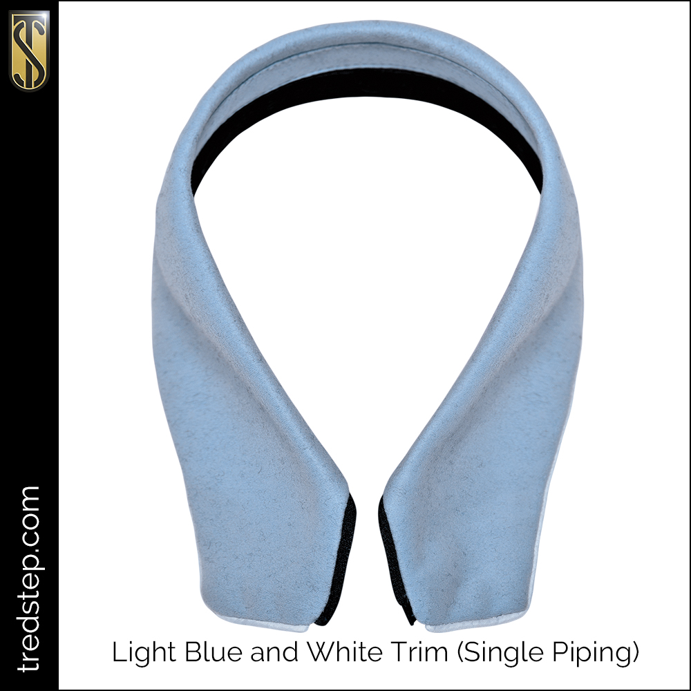 Solo Pro Collars Light Blue/White (Outlet) | Tredstep Ireland | America |  Equestrian Sports Clothing